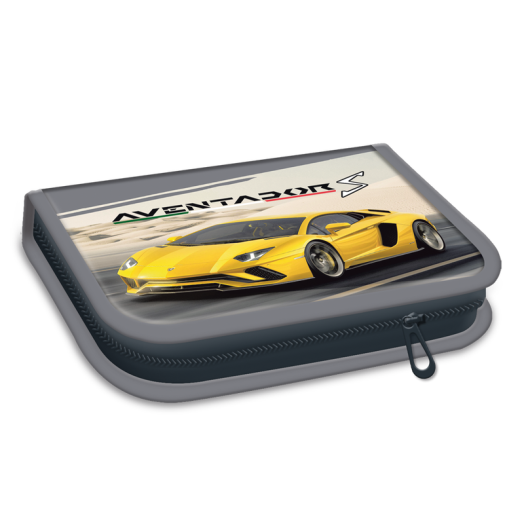 Lamborghini tolltartó írószerekkel feltöltött