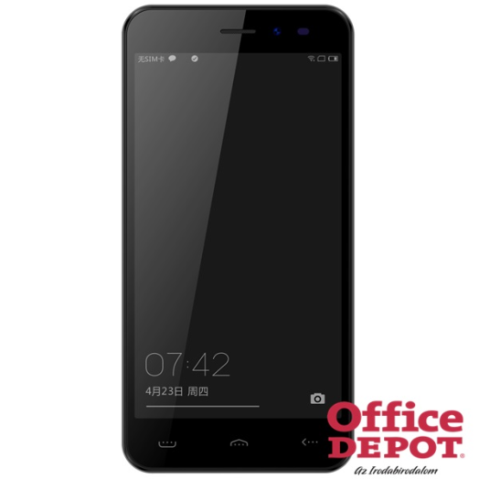 Homtom HT16 5" 3G 8GB Dual SIM fekete okostelefon