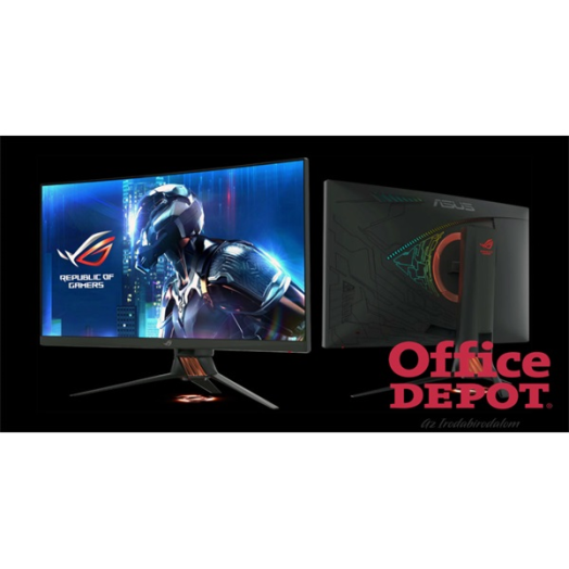 Asus 27" ROG SWIFT PG27VQ WQHD 165Hz G-Sync HDMI DP LED fekete ívelt gamer monitor