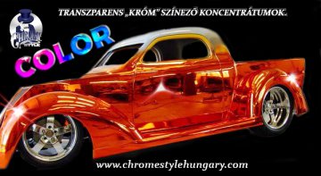 Candy "króm" színezőanyag transzparens. Koncentrátum