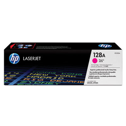 HP CE323A/128A toner, bíbor