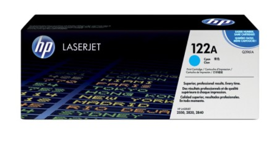 HP Q3961A toner, cián