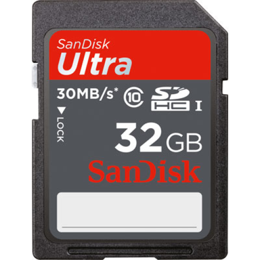 SanDisk Ultra 32GB SDHC memórakártya