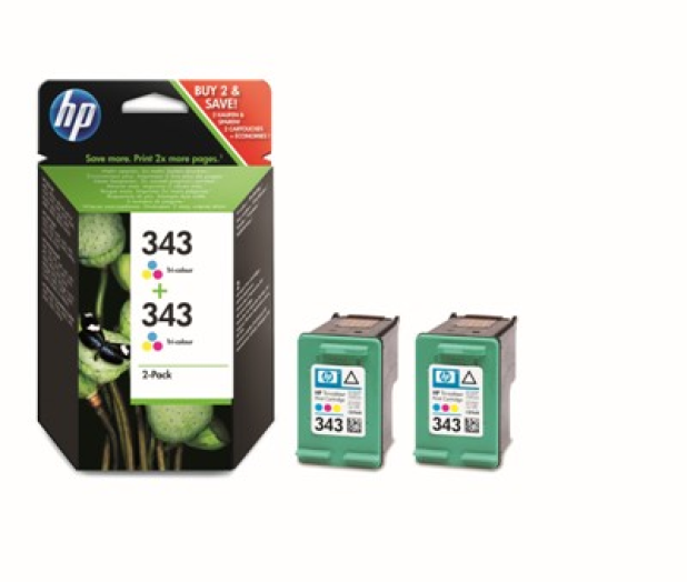 HP CB332EE/2x343 patron,színes