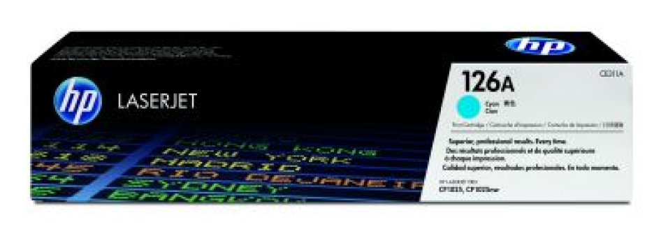 HP CE311A/126A toner, cián