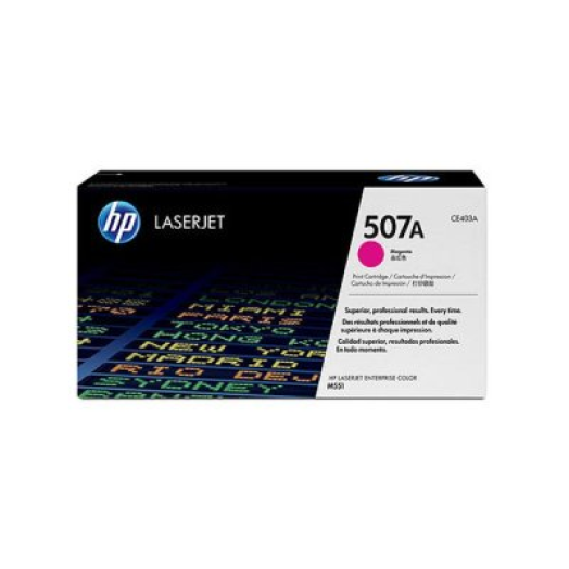 HP CE403A/507A toner, bíbor