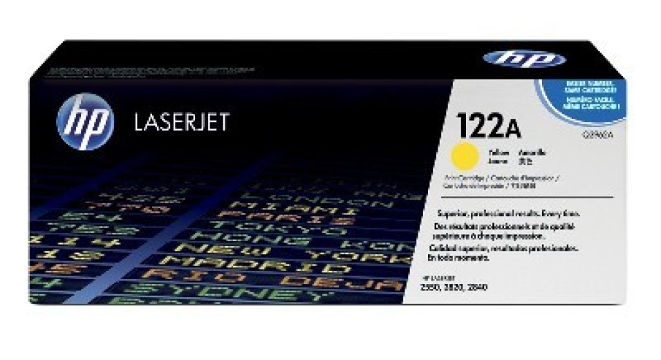 HP Q3962A toner, sárga