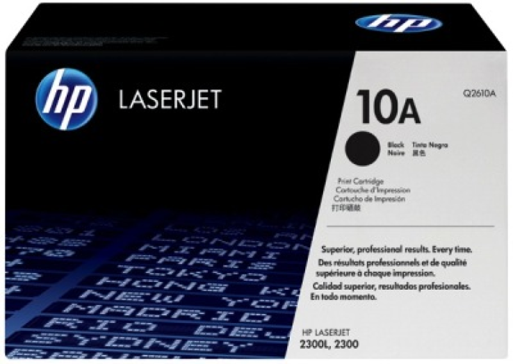 HP Q2610A/10A toner, fekete