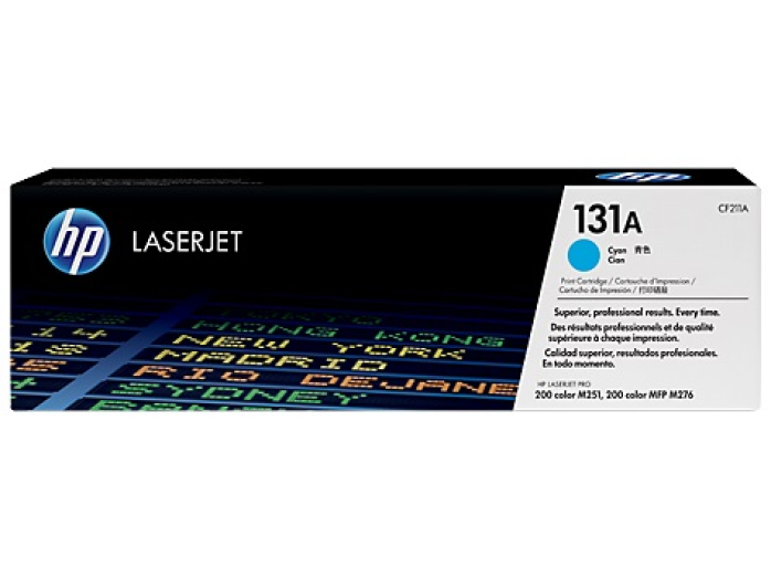 HP CF211A toner, cián