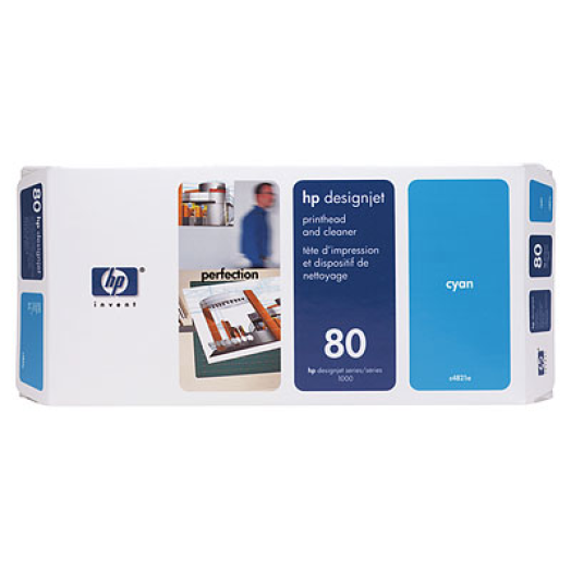 HP C4821A/80 nyomtatófej, cián