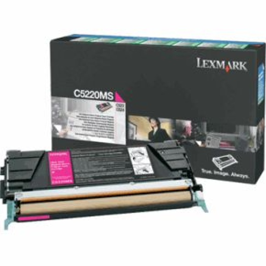 Lexmark 00C5220MS toner, bíbor