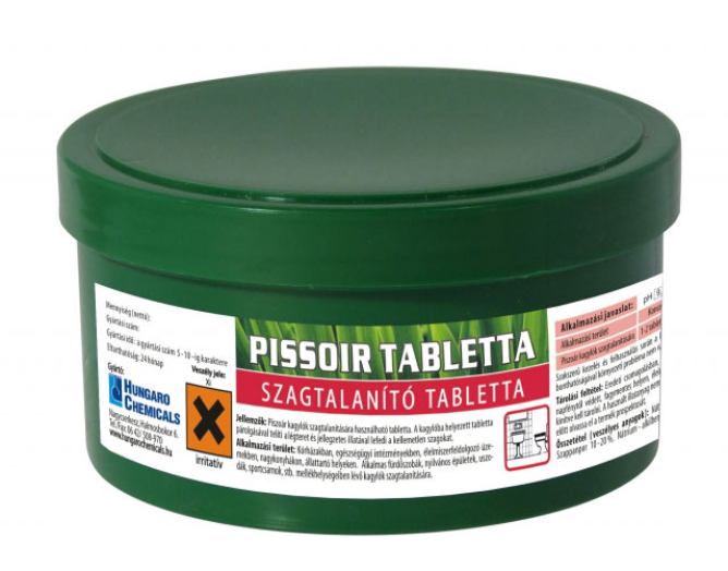 Piszoár tabletta szagtalanító hatású, 20 db, 400 g