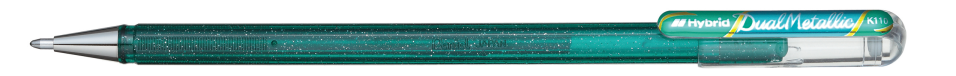 Pentel K110 Metallic kupakos rollerirón