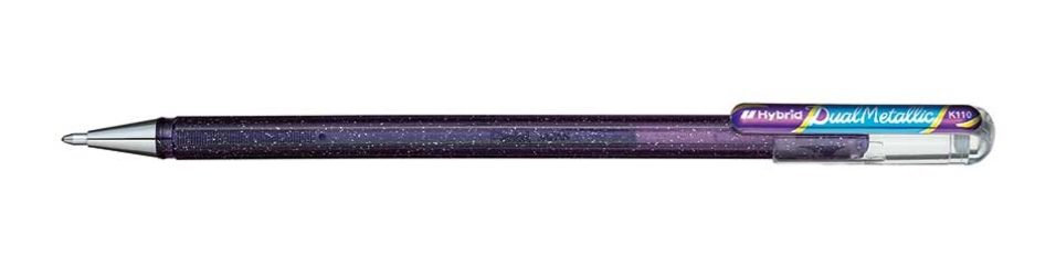 Pentel K110 Metallic kupakos rollerirón