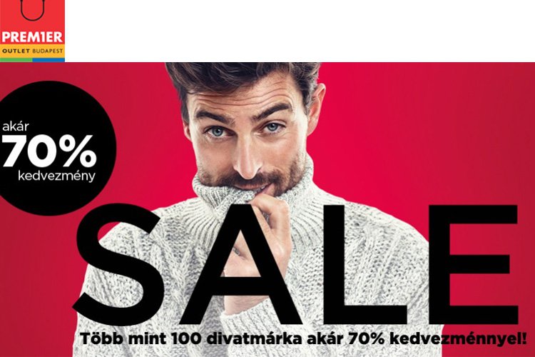 Szenzációs árzuhanás a Premier Outletben