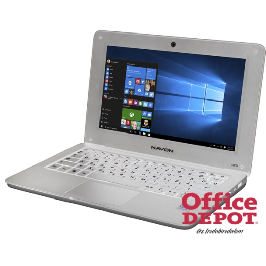 Navon Stark NX 11 Cloudbook 10.1"/Intel Atom Z3735F/2GB/32GB SSD/Int. VGA/fehér laptop