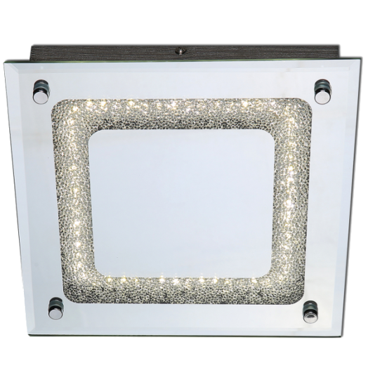 AGATHA LED MENNYEZETI LÁMPA 12W 840LM 3000K 24*24*5,8CM