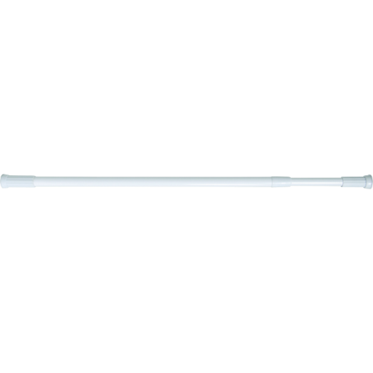 ZUHANYFÜGGÖNY RÚD, 70X120CM FEHÉR, ALUMINIUM