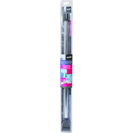 ZUHANYFÜGGÖNY RÚD TARTÓ, 60 CM KRÓMOZOTT, INOX