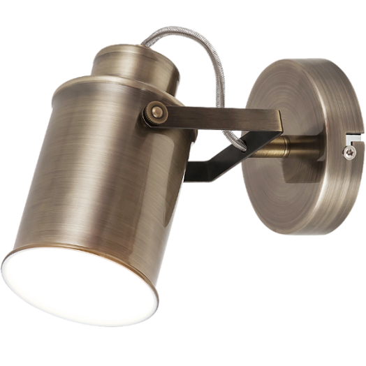 PETER SPOTLÁMPA E27 60W ANTIK BRONZ