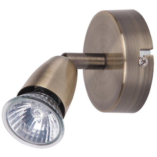 NORMAN SPOT 1XGU10 50W BRONZ, FÉNYFORRÁS NÉLKÜL