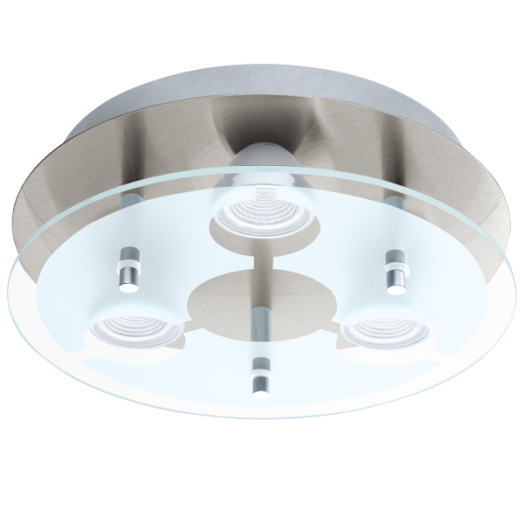 CABO LED MENNYEZETI LÁMPA GU10 3*5W 3000K 3*400LM STEP.DIMMERELHETŐ