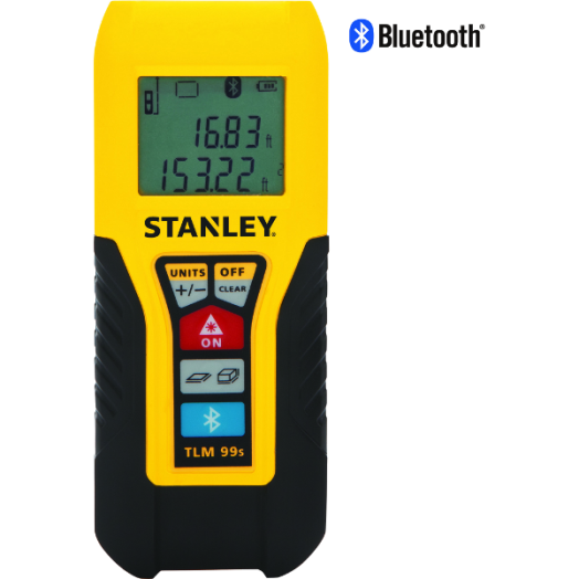 STANLEY LÉZERES TÁVOLSÁGMÉRŐ BLUETOOTH-SZAL 30M