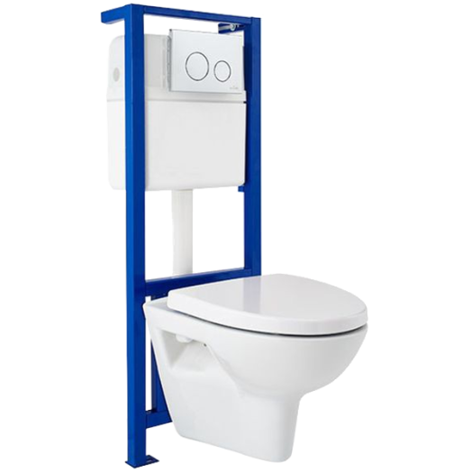 PARVA FALSÍK ALATTI ÖBLÍTŐ RENDSZER (PEREM N. WC + NYOMÓLAP + WC-ÜLŐKE)