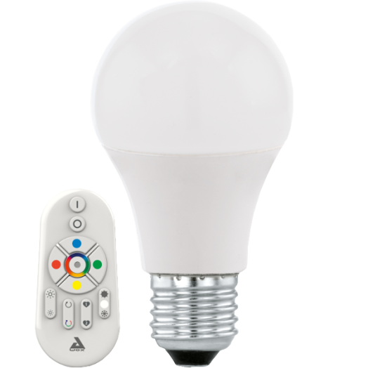 CONNECT E27-LED FÉNYF. 9W 806LM 2765K-6500K + TÁVIRÁNYÍTÓ