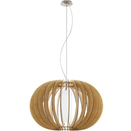 STELLATO 1 E27 FÜGGESZTÉK 60W JUHAR 70CM FÉNYFORRÁS NÉLKÜL