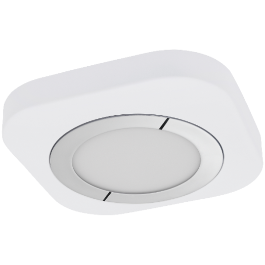 PUYO LED MENNYEZETI LÁMPA 11W FEHÉR KRÓM 1200LM 3000K FÉNYFORRÁSSAL LED