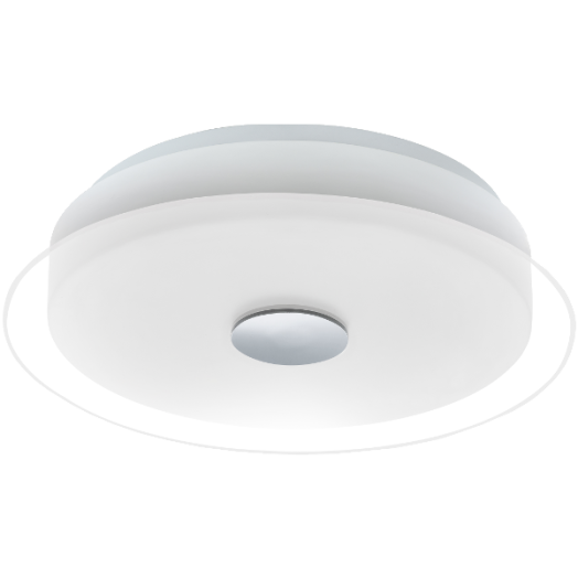 PARELL LED MENNYEZETI LÁMPA 11,5W 1350LM 3000K FEHÉR KRÓM FÉNYFORRÁSSAL LED