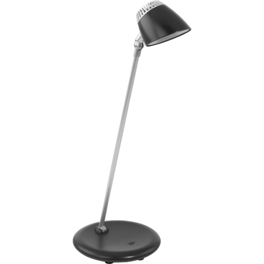 CAPUANA LED ASZTALI LÁMPA 4,8W FEKETE 380LM 3000K FÉNYFORRÁSSAL LED