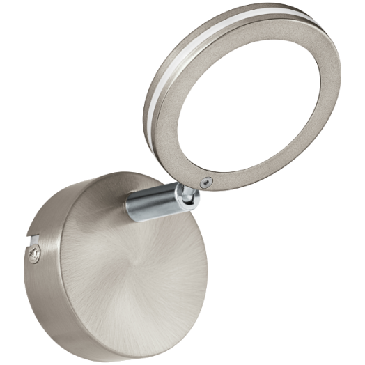 KARYSTOS LED SPOT 4W 380LM 3000K MATT NIKKEL FÉNYFORRÁSSAL LED - A+