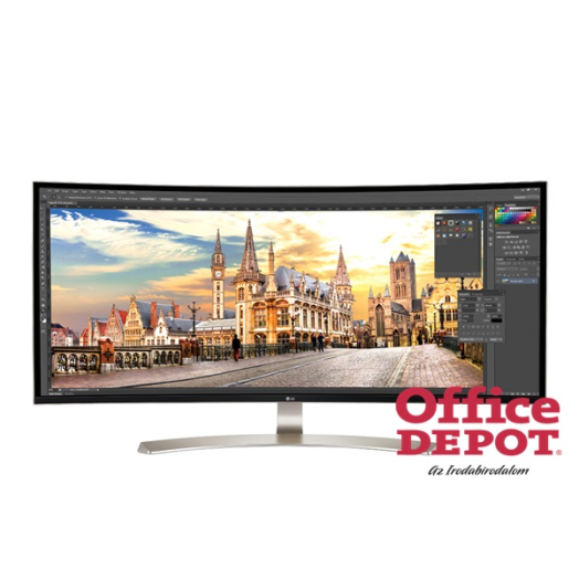 LG 34" 34UC99-W LED IPS 21:9 Ultrawide HDMI Thunderbolt ívelt monitor