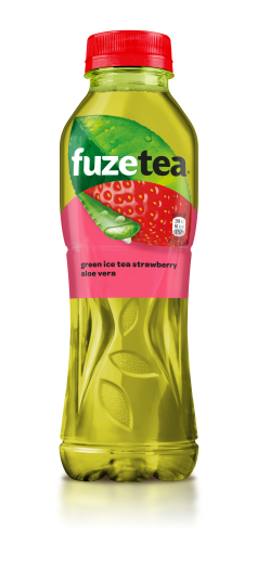 Fuzetea Zöldtea Eper-Aloevera 0,5 l