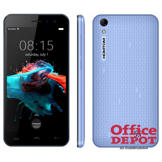 Homtom HT16 5" 3G 8GB Dual SIM kék okostelefon