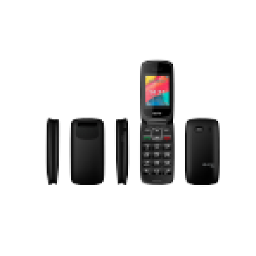 eSTAR S20 SENIOR CLAMSHELL PHONE BLACK