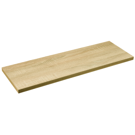 REGALO POLC 60X25CM SONOMA TÖLGY 18MM VASTAG LAMINÁLT POLCLAP