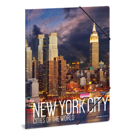 Cities-New York gumis dosszié A/4