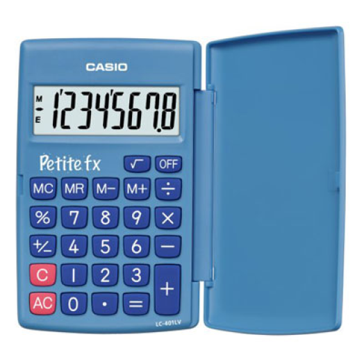 Casio LC 401LV BLUE számológép