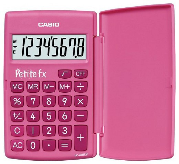 Casio LC 401LV PINK számológép
