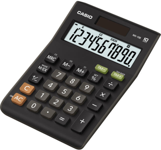 Casio MS 10 B S számológép