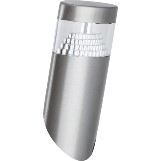 DETROIT KÜLTÉRI FALI LÁMPA LED LED 6W, 19,5 CM, IP44, INOX,