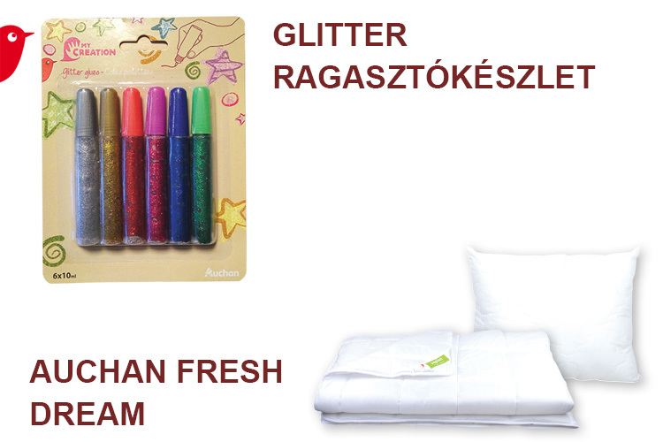 auchan-glitteres-ragasztó-saját-márkás-akció