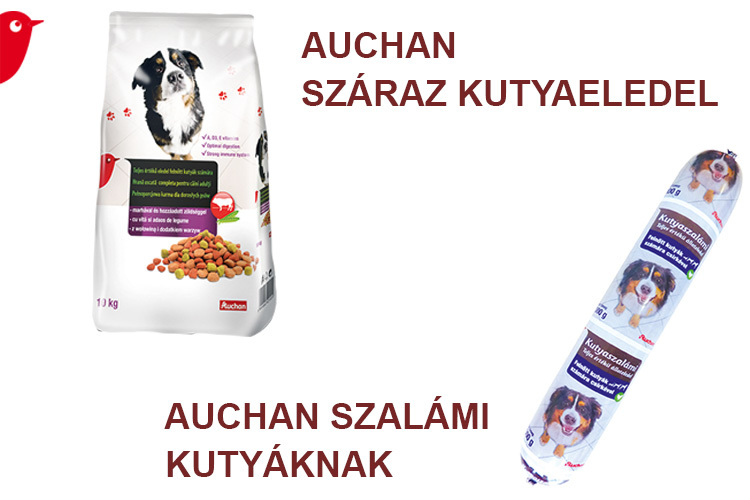 auchan-saját-márkás-kutyakaja