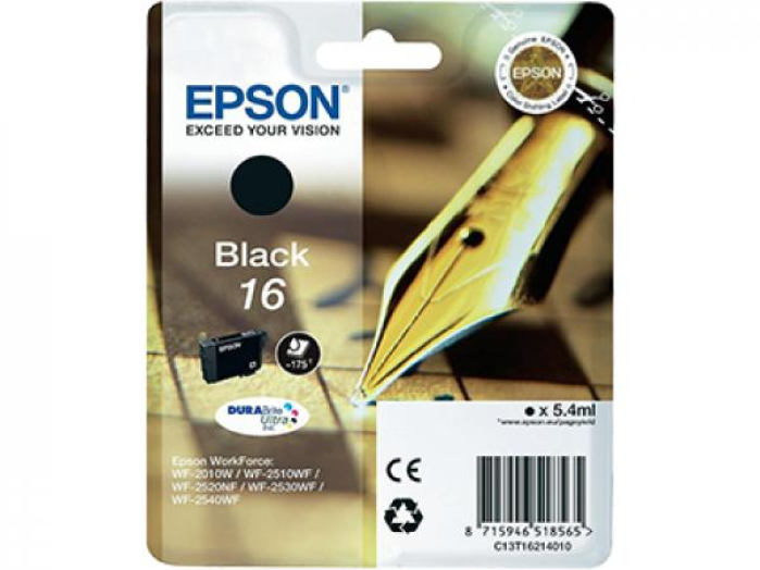 Epson T1621 patron fekete No.16