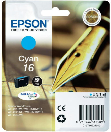 Epson T1622 patron cián No.16