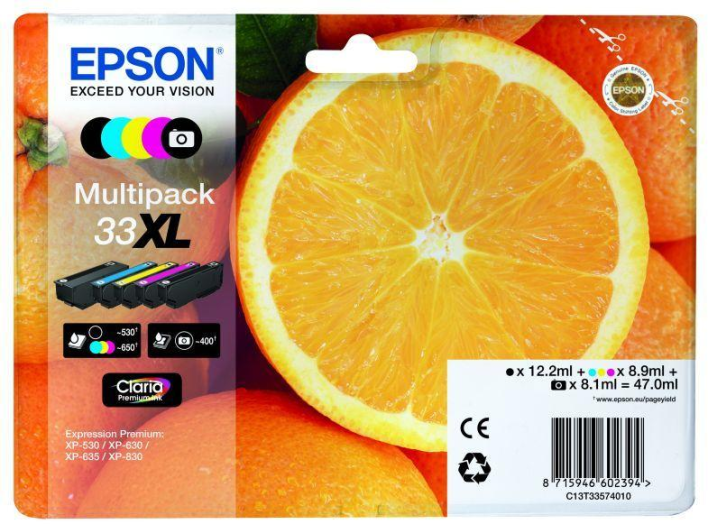 Epson T3357 patron multipack No 33XL