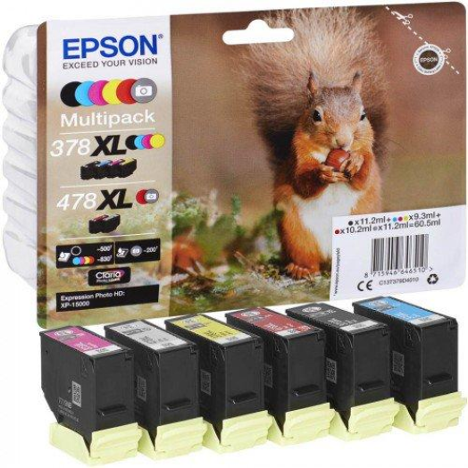 Epson T379D patron multipack No 378XL + No 478XL